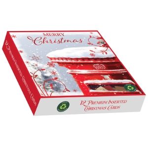 CHRISTMAS POST  L/SQ.BOX12 CDS(12s)