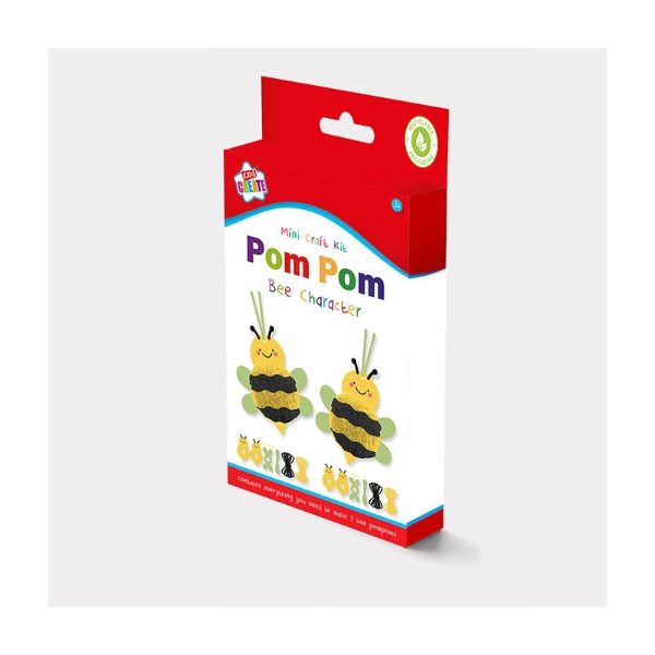BEE POM POM CHARACTER PACK (12s)