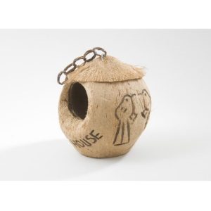 THATCHED HANGING BIRD HOUSE (6s)