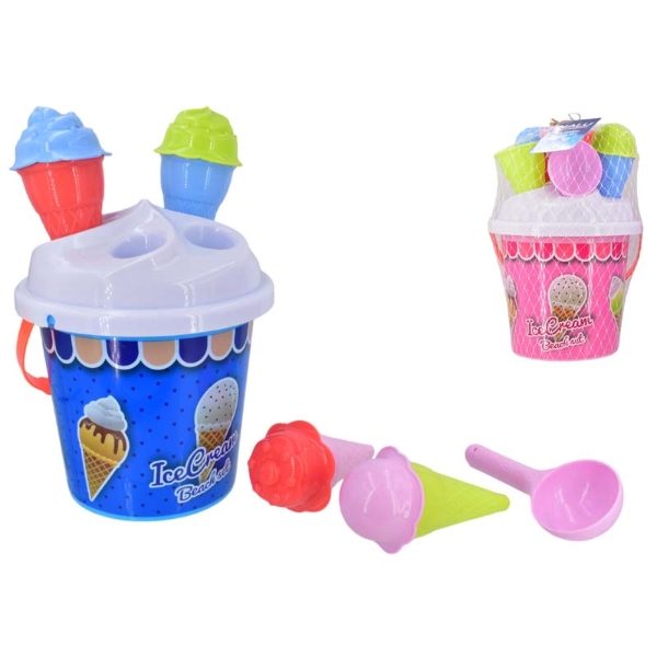 ICE CREAM BUCKET SAND SET (12s)