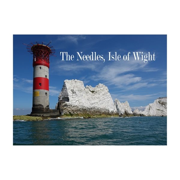 POSTCARD: THE NEEDLES LIGHTHOUSE