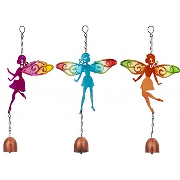 3ASSTD METAL FAIRY WIND CHIME (12s)