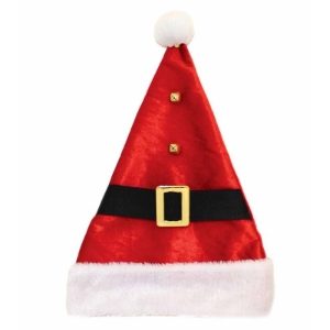 BELT & BELLS SANTA HAT (12s)