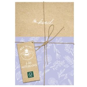 BEE KIND 2 PACK NOTEBOOKS (12s)