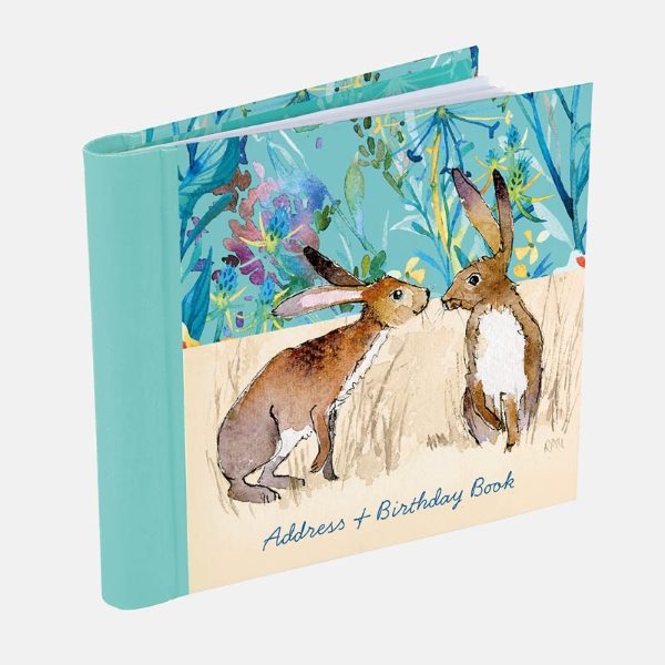 KISSING HARES ADDRESS & B/DAYBOOK (6s)