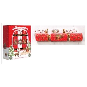 FAMILY RED TREE CRACKERS 10x12"(12s)