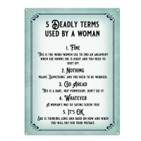 MINI ENAMEL 5 DEADLY TERMS 6266