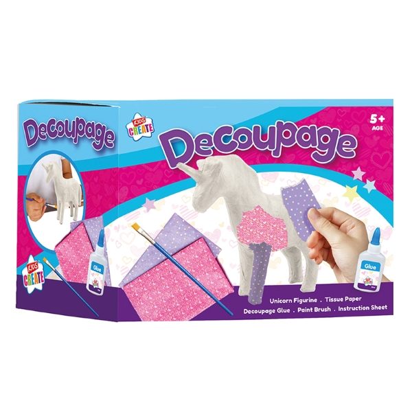 DECOUPAGE UNICORN KIT (6s)