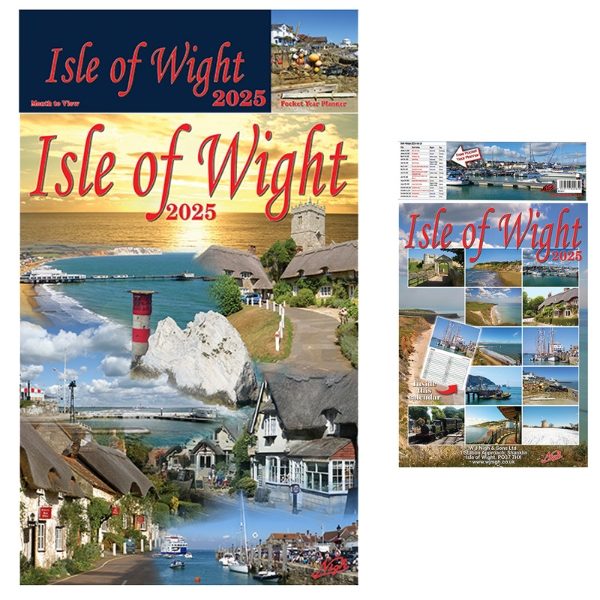 ISLE OF WIGHT REMINDER CALENDAR 30X21CM