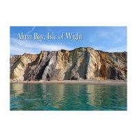 POSTCARD: ALUM BAY COLOURED SANDS