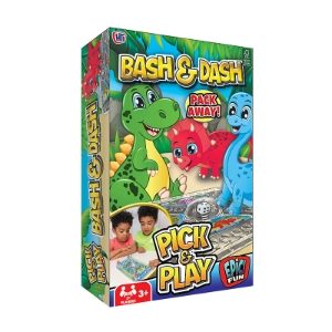 BASH AND DASH DINOSAUR GAME BOXED (6s)
