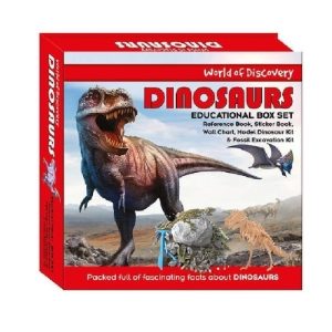 DINOSAUR SQUARE EDUCATIONAL BOX SET