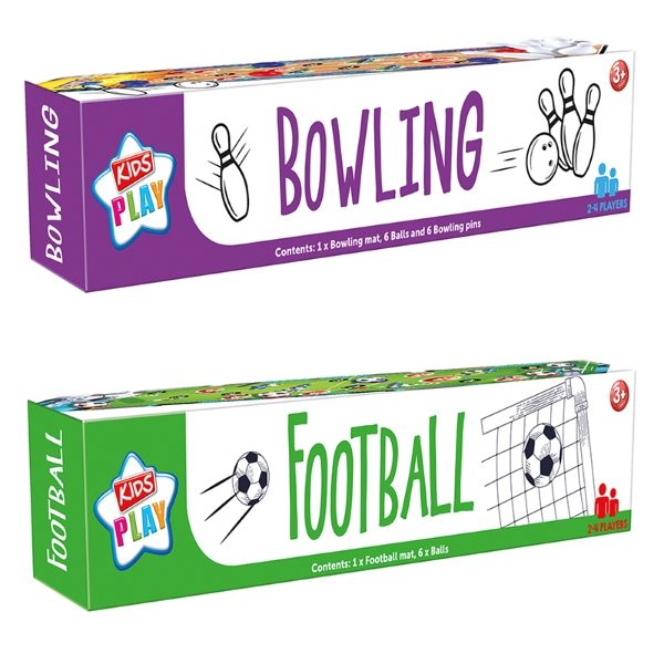 BOWLING/FOOTBALL MAT GAME (6s)