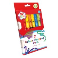 COLOUR CHANGING PENS pk.7 (12s)