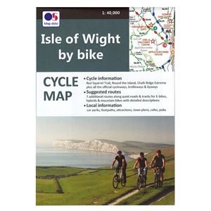 ISLE OF WIGHT BY BIKE CYCLE MAP