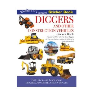DIGGERS STICKER BOOK
