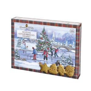 175g GINGERBREAD FESTIVE SHAPES BOX(12s)