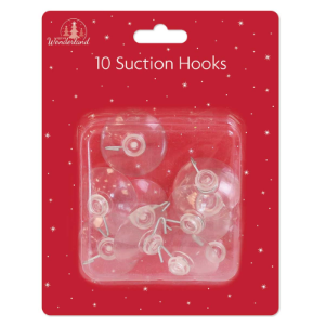 LARGE SUCTION CUP HOOKS pk10 (24s)