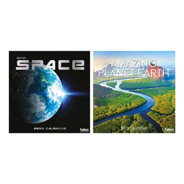 EARTH/SPACE SQUARE CALENDAR (12s)