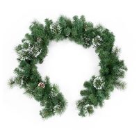 6' PRE-LIT PINE GARLAND (1s)