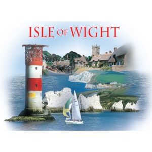 POSTCARD: ISLE OF WIGHT MONTAGE