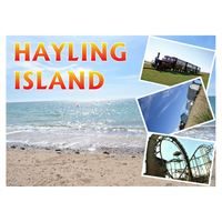 POSTCARD: HAYLING ISLAND 3 VIEW COMPO