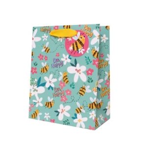 BEES & FLOWERS  M/S GIFT BAGS (12s)