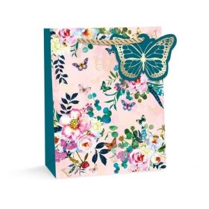 BUTTERFLY FLORAL S/S GIFT BAGS (12s)