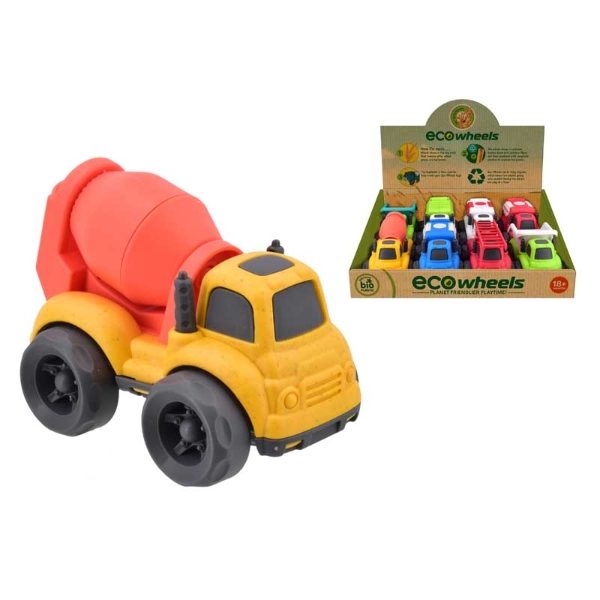 BIO PLASTIC CONSTRUCTION VEHICLES (12s)