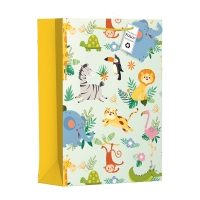 X/L SAFARI ANIMALS GIFT BAGS (6s)