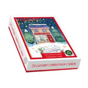 XMAS SHOPPING LUX. BOX 24 CARDS (24s)