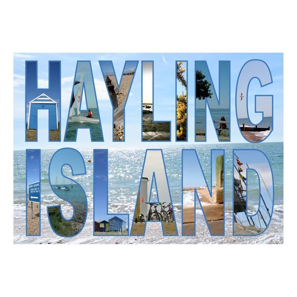 POSTCARD: HAYLING ISLAND LETTERS 2721