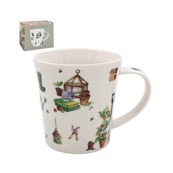 GREEN FINGERS BOXED MUG (6s)