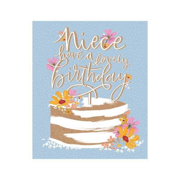 ECO NATURE NIECE CAKE & FLOWERS(6s)