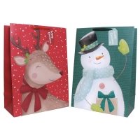 JUMBO REINDEER/S.MAN BAGS(12s)