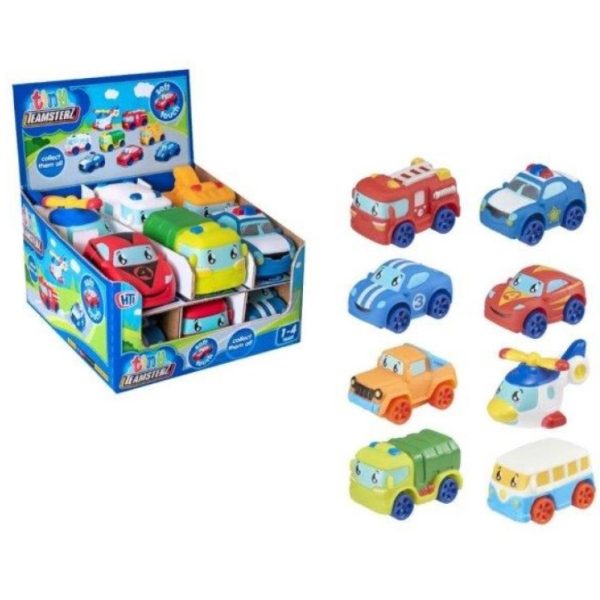 TINY TEAMSTERS PRE-SCHOOL VEHICLES (16s)