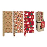 4M KRAFT FESTIVE FUN XMAS ROLLS (50s)