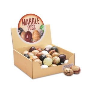 2" MIXED MARBLE EGGS IN D/BOX (45s)
