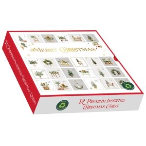 CHRISTMAS ADVENT  L/SQ.BOX12 CDS(12s)