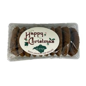 150G CHOC CHIP BISCUITS IW XMAS CELLO PK
