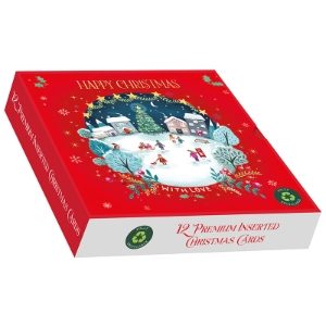 CHRISTMAS VILLAGE  L/SQ.BOX12 CDS(12s)