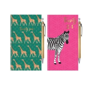 SLIM WTV SAFARI DIARY W. PEN (12s)