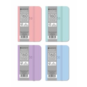 PASTEL POCKET SOFT TOUCH NOTEBOOK (24s)