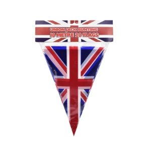 UNION JACK T/E BUNTING 10M 20FLAGS (30s)