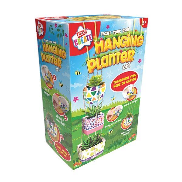PAINT YR.OWN HANGING PLANTER (6s)
