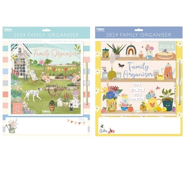 L/S PATCHWORK/GARDEN FAMILY PLANNER(12s)