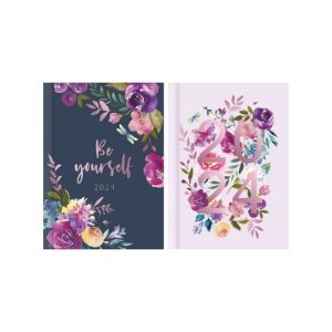 POCKET WTV VINTAGE FLORAL DIARY(18s)