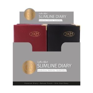 ZINIA SLIM PVC CORNER DIARY (30s)