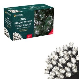 200 B/O WHITE TIMER LIGHTS(10s)