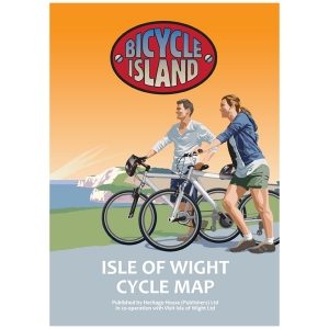 'BICYCLE ISLAND' ISLE OF WIGHT CYCLE MAP